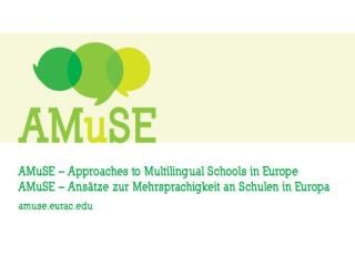Recommendations to promote multilingualism at schools